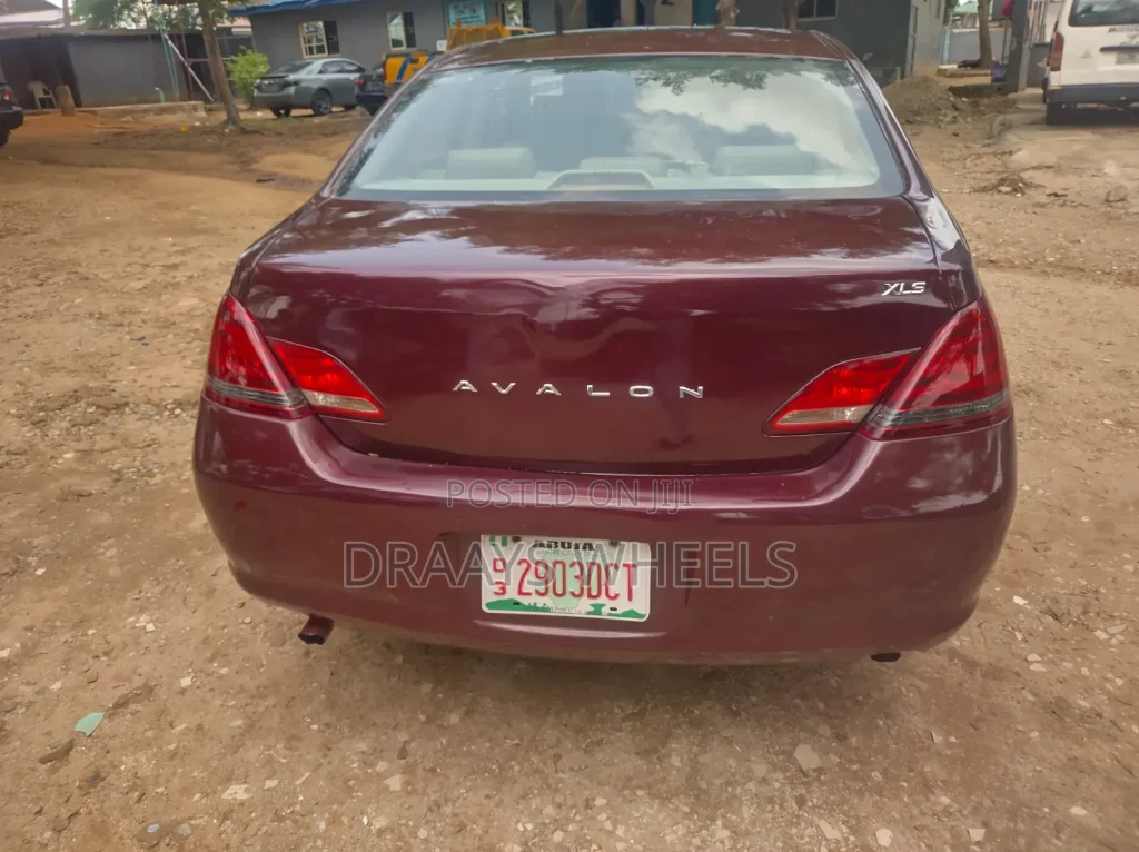 toyota avalon 2007 burgundy2