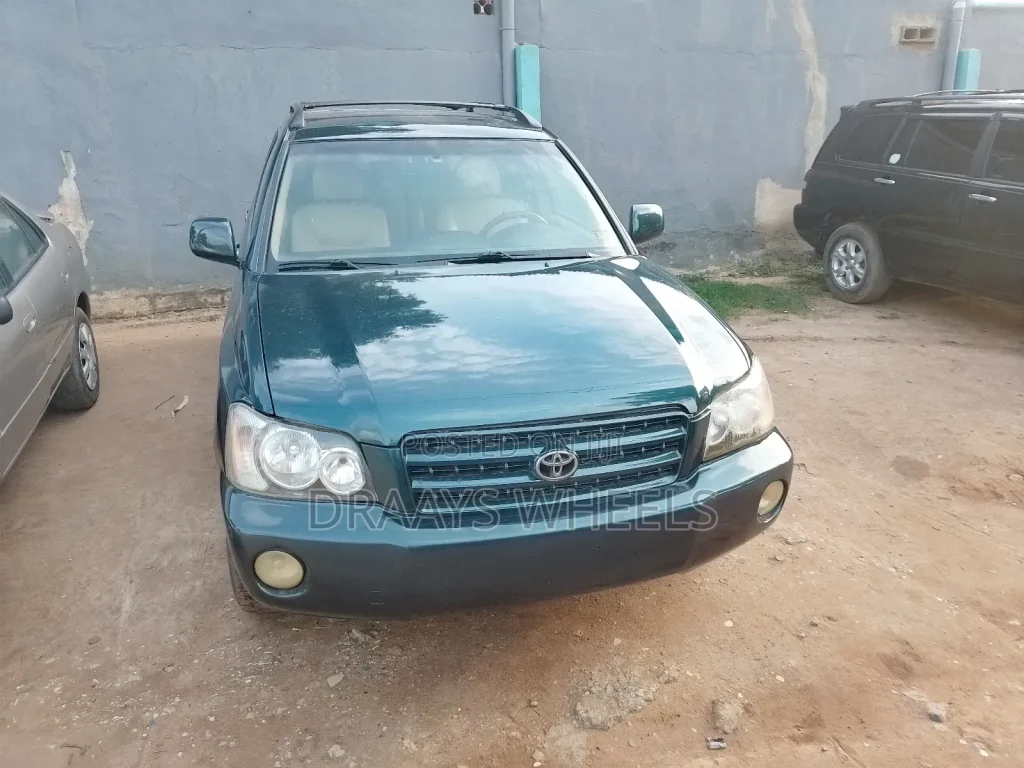 toyota highlander 2003 blue1